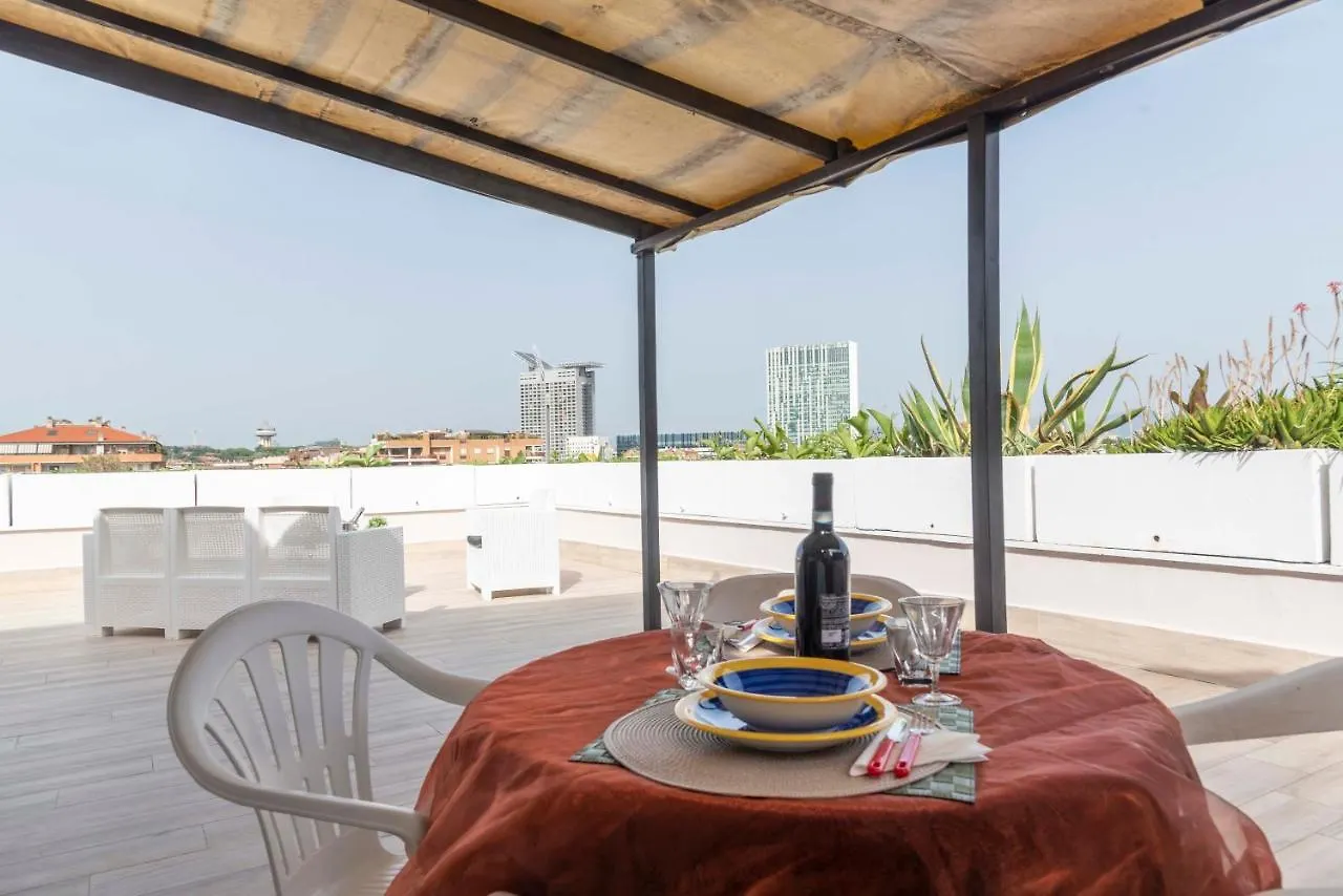 Amazing Penthouse Roma Eur Apartment 0*, Rome